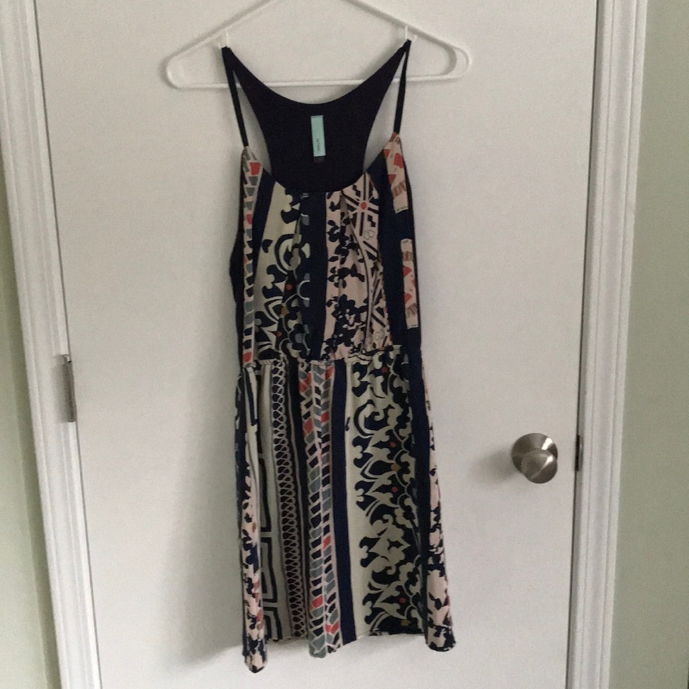 Jaloux Patterned Racerback Dress